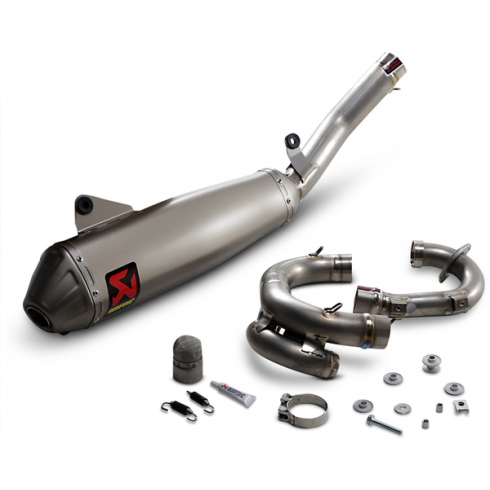 Ολόκληρο σύστημα εξάτμισης AKRAPOVIC TI YZ450F Ολόκληρο σύστημα εξάτμισης AKRAPOVIC TI YZ450F