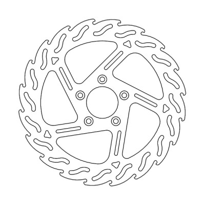 Δισκόπλακα MOTO-MASTER BRAKE ROTOR FIX FLAME L Harley Davidson FLTRKSE 1923 ABS