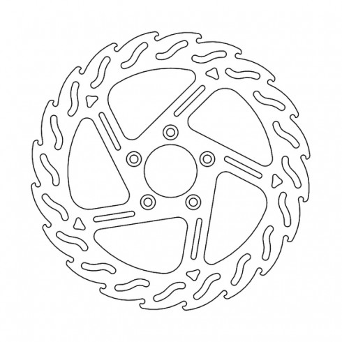 Δισκόπλακα MOTO-MASTER BRAKE ROTOR FIX FLAME L Harley Davidson FLTRKSE 1923 ABS Δισκόπλακα MOTO-MASTER BRAKE ROTOR FIX FLAME L Harley Davidson FLTRKSE 1923 ABS