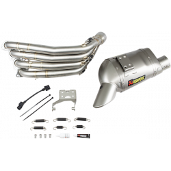 Ολόκληρο σύστημα εξάτμισης AKRAPOVIC SS/TI CB650F