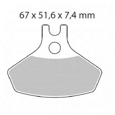 Τακάκια φρένων MOTO-MASTER BRAKE PAD SINTER ATV NITR CAN AM (BRP) DS 450 EFI 2x4 15 Τακάκια φρένων MOTO-MASTER BRAKE PAD SINTER ATV NITR CAN AM (BRP) DS 450 EFI 2x4 15