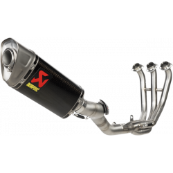Ολόκληρο σύστημα εξάτμισης AKRAPOVIC RAC SS/CF TRACER 9/GT Ολόκληρο σύστημα εξάτμισης AKRAPOVIC RAC SS/CF TRACER 9/GT