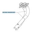 Λαιμός εξάτμισης μοτοσυκλέτας AKRAPOVIC SS T-MAX thumb