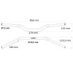 Τιμόνι D28.5x4 L856 SLV ACCOSSATO HBT185S Τιμόνι D28.5x4 L856 SLV ACCOSSATO HBT185S thumb