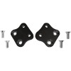 Πλάκες προσαρμογέα ACCUTRONIX kick back forward controls μαύρες ACCUTRONIX FCKB102-B