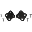 Πλάκες προσαρμογέα ACCUTRONIX kick back forward controls μαύρες ACCUTRONIX FCKB102-B thumb