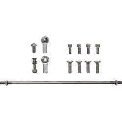 Μπροστινά χειριστήρια ACCUTRONIX tribal standard chrome ACCUTRONIX FC106-SLC