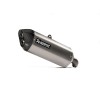 Σιγαστήρας slip-on line titanium carbon end cap AKRAPOVIC S-S10SO18-HAFT