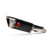 Σιγαστήρας slip-on line carbon titanium end cap AKRAPOVIC S-H10SO29-APC