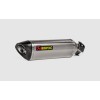 Slip-on line τιτανίου με καπάκι από ανθρακόνημα AKRAPOVIC S-K10SO32-HRT