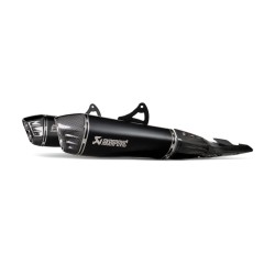 Slip-on line dual muffler black titanium carbon end cap AKRAPOVIC S-S13SO4-HRAATBL/1 Slip-on line dual muffler black titanium carbon end cap AKRAPOVIC S-S13SO4-HRAATBL/1