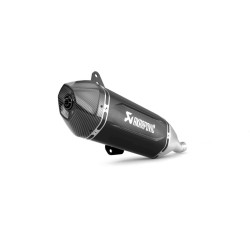 Slip-on line εξάτμιση από ανοξείδωτο ατσάλι με carbon άκρη AKRAPOVIC S-VE125SO5-HWSSBL Slip-on line εξάτμιση από ανοξείδωτο ατσάλι με carbon άκρη AKRAPOVIC S-VE125SO5-HWSSBL