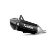 Slip-on line εξάτμιση από ανοξείδωτο ατσάλι με carbon άκρη AKRAPOVIC S-VE125SO5-HWSSBL thumb