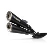 Slip-on line εξάτμιση από μαύρο ανοξείδωτο ατσάλι AKRAPOVIC S-K9SO13-HISSS thumb