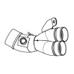 Y-σχήματος συλλέκτης τιτανίου AKRAPOVIC L-H10E11 thumb