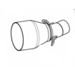 Σωλήνας σύνδεσης από ανοξείδωτο ατσάλι AKRAPOVIC L-VE3SO3SS thumb