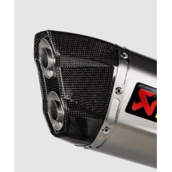 Τελικό καπάκι σετ carbon black AKRAPOVIC V-EC373 Τελικό καπάκι σετ carbon black AKRAPOVIC V-EC373