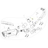 Αποστάτης αλουμινίου AKRAPOVIC P-DR158