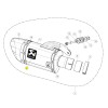 Αυτοκόλλητο για Σιγαστήρα AL AKRAPOVIC P-VST18AL