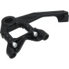 Πίσω βάση για δαγκάνα φρένου multi 2009- TOURING 108MM μαύρο ALLOY ART MCRB1-2