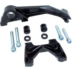 Πίσω βάση για πολύσφαιρο φρένο 2009- TOURING SS 108MM μαύρο ALLOY ART MCRB2-2