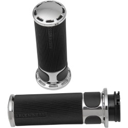 Λαβές slot track fusion throttle by cable chrome ARLEN NESS 07-300 Λαβές slot track fusion throttle by cable chrome ARLEN NESS 07-300