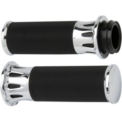 Χειρολαβές deep cut fusion throttle by wire chrome ARLEN NESS 07-318 Χειρολαβές deep cut fusion throttle by wire chrome ARLEN NESS 07-318