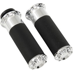 Λαβές beveled fusion throttle by wire chrome ARLEN NESS 07-328 Λαβές beveled fusion throttle by wire chrome ARLEN NESS 07-328