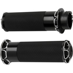 Λαβές beveled fusion throttle by wire black ARLEN NESS 07-329 Λαβές beveled fusion throttle by wire black ARLEN NESS 07-329
