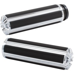 Λαβές 10-GAUGE THROTTLE BY WIRE CHROME ARLEN NESS 07-119 Λαβές 10-GAUGE THROTTLE BY WIRE CHROME ARLEN NESS 07-119