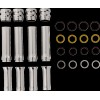 Σετ καλύμματα ωστήρων 10-GAUGE TWIN CAM χρώμιο ARLEN NESS 03-632