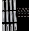 Σετ καλυμμάτων για εμβολοφόρους σωλήνες deep cut twin cam chrome ARLEN NESS 03-630