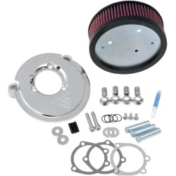 Σετ φίλτρου αέρα Big Sucker stage 1 standard chrome ARLEN NESS 18-825