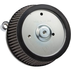 Σετ συνθετικού φίλτρου αέρα Big Sucker stage 1 chrome ARLEN NESS 50-518 Σετ συνθετικού φίλτρου αέρα Big Sucker stage 1 chrome ARLEN NESS 50-518