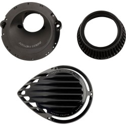 Φίλτρο αέρα ROUGH CRAFTS round all black ARLEN NESS RC-600-021