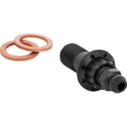 Μπουλόνι banjo bleeder 10mm μαύρο 12-pt frt caliper touring ARLEN NESS 300-822 Μπουλόνι banjo bleeder 10mm μαύρο 12-pt frt caliper touring ARLEN NESS 300-822