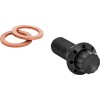 Μπουλόνι banjo 3/8-24 μαύρο 12-pt F/R MC 00-07 touring ARLEN NESS 300-825