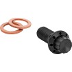 Μπουλόνι banjo 3/8-24 μαύρο 12-pt F/R MC 00-07 touring ARLEN NESS 300-825 thumb