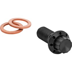 Μπουλόνι banjo 3/8-24 μαύρο 12-pt F/R MC 00-07 touring ARLEN NESS 300-825 Μπουλόνι banjo 3/8-24 μαύρο 12-pt F/R MC 00-07 touring ARLEN NESS 300-825