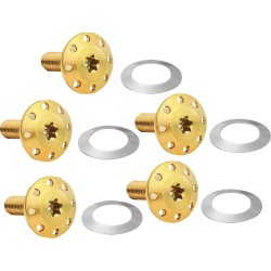 Σετ βιδών για πίσω ρότορα HOLESHOT 5 τεμάχια για τοποθέτηση σε πλήμνη, χρυσό ARLEN NESS 300-908 Σετ βιδών για πίσω ρότορα HOLESHOT 5 τεμάχια για τοποθέτηση σε πλήμνη, χρυσό ARLEN NESS 300-908