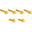 Σετ Στοιχείων Στερέωσης Τιτανίου 12-PNT M8/TC CBL CLUTCH Χρυσό ARLEN NESS 300-705 thumb