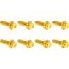 Σετ στερέωσης τιτανίου 12-PNT M8/TC trap door χρυσό ARLEN NESS 300-711