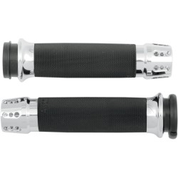 Λαβές custom contour gatlin chrome throttle-by-wire AVON GRIPS CC-85-CH-FL-GAT Λαβές custom contour gatlin chrome throttle-by-wire AVON GRIPS CC-85-CH-FL-GAT