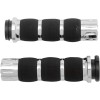 Χειρολαβές air cushion rival chrome throttle-by-wire AVON GRIPS AIR-90-FLY-RIV