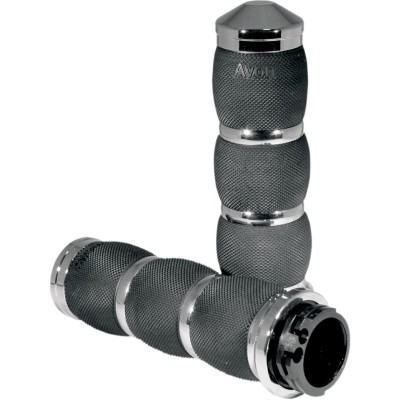 Λαβές air cushion chrome AVON GRIPS AIR-90 Λαβές air cushion chrome AVON GRIPS AIR-90