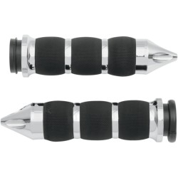 Λαβές air cushion spike throttle-by-wire chrome AVON GRIPS AIR-90-CH-FL-SP Λαβές air cushion spike throttle-by-wire chrome AVON GRIPS AIR-90-CH-FL-SP