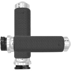 Λαβές memory foam round chrome small push pull AVON GRIPS MF-63-CH Λαβές memory foam round chrome small push pull AVON GRIPS MF-63-CH