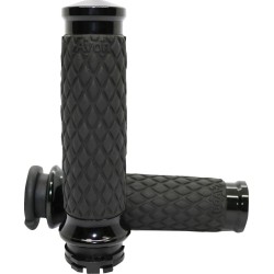 Λαβές DIAMOND CONTOUR BLK TBW AVON GRIPS DIA-65-ANO-FLY