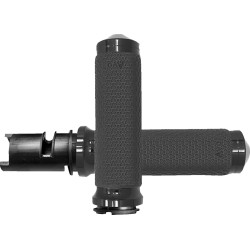 Λαβές memory foam small black anodized TBW AVON GRIPS MF-63-ANO-F24