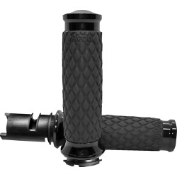 Λαβές diamond contour black anodized TBW AVON GRIPS DIA-65-ANO-F24 Λαβές diamond contour black anodized TBW AVON GRIPS DIA-65-ANO-F24